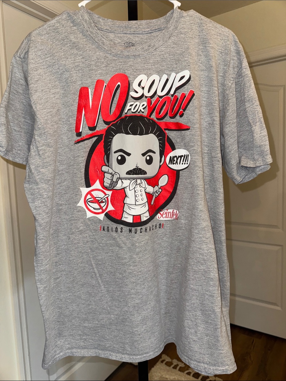 Seinfeld No Soup For You T-Shirt - Size XL